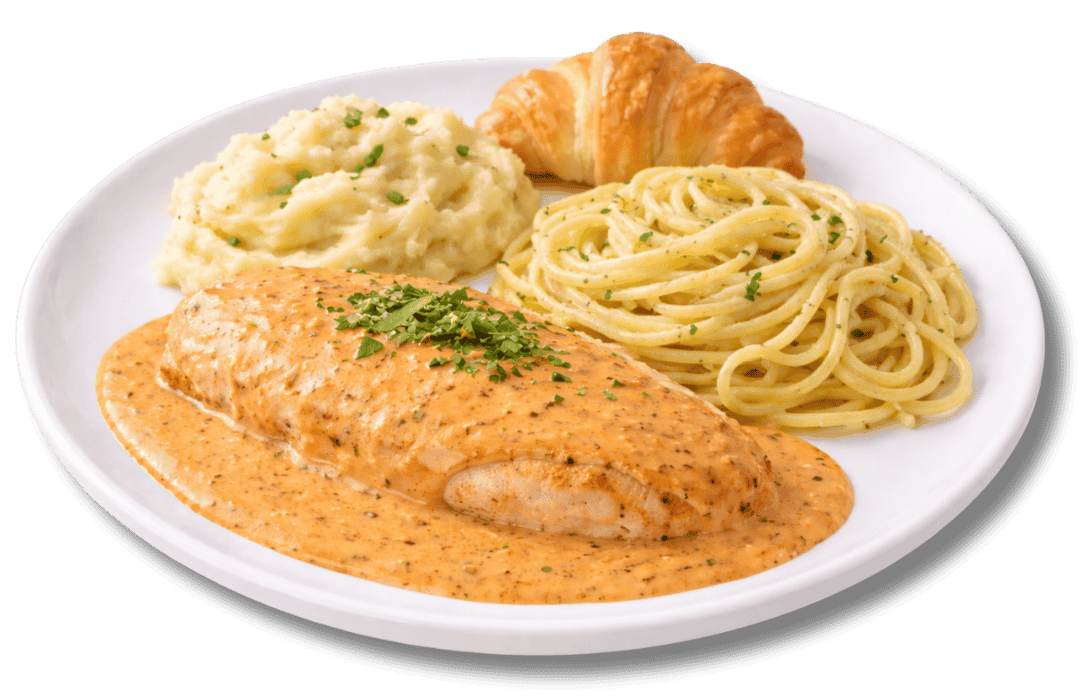 Pechuga de pollo en crema de chipotle