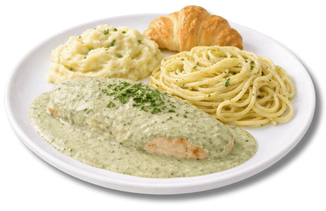 Pechuga de pollo en salsa a elegir