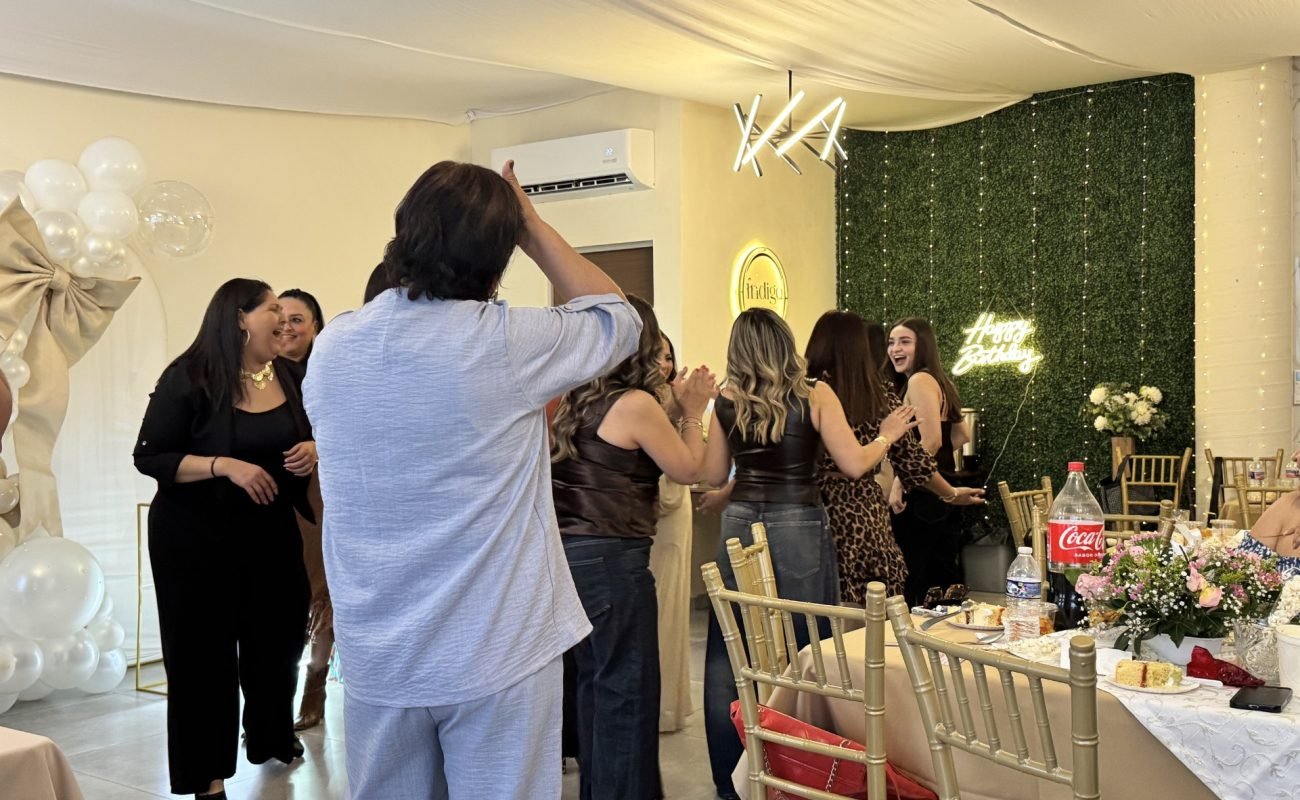 Baile en índigo salon de eventos