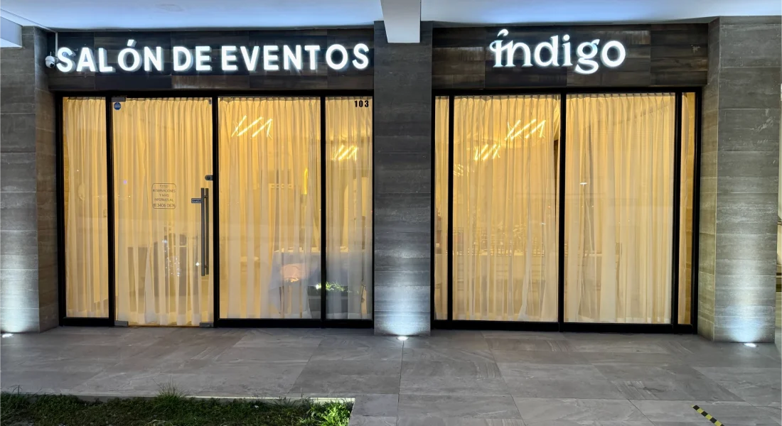 Exterior del Salón de eventos índigo en Cumbres Elite Monterrey, Nuevo León, México