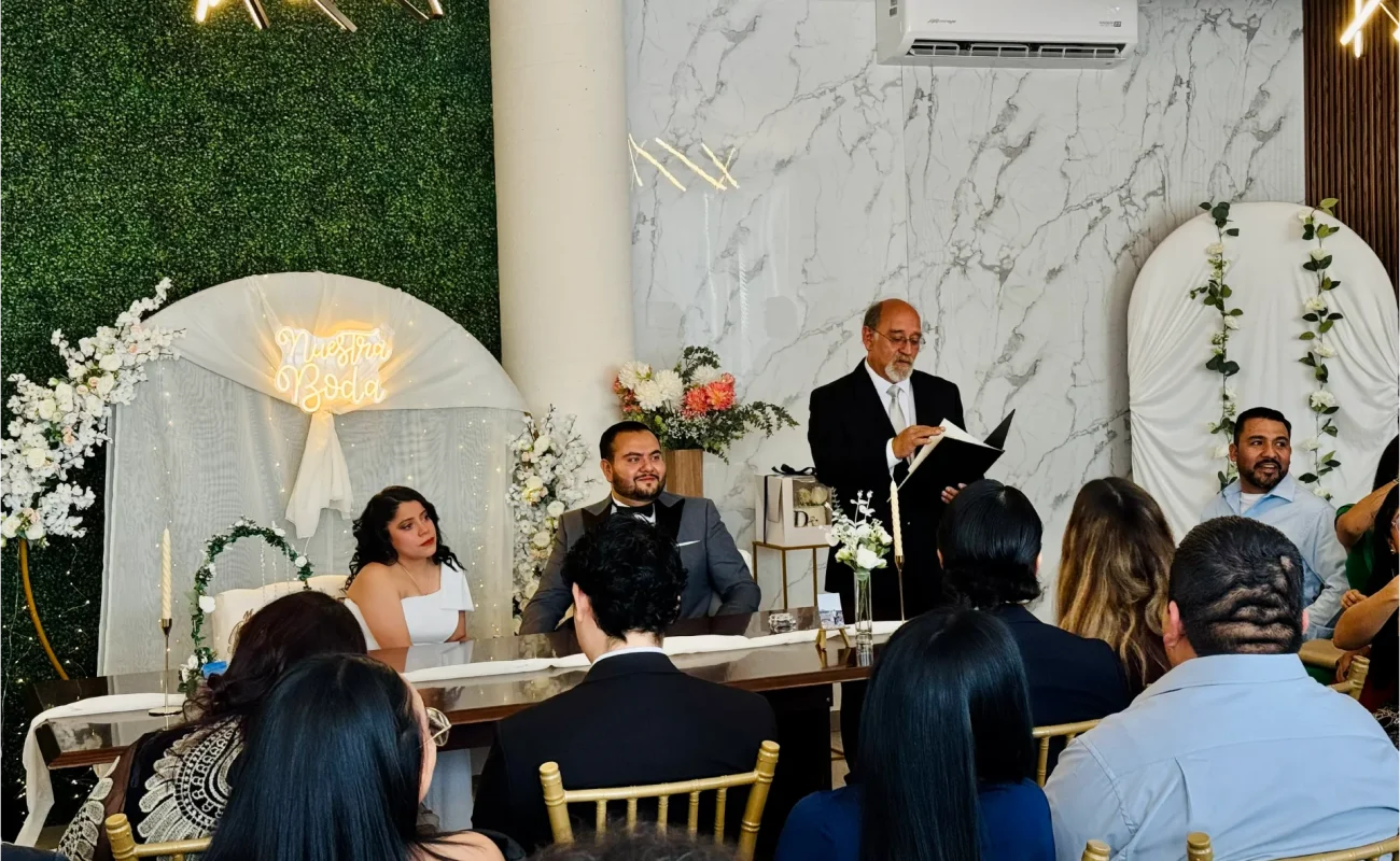 Festejo de boda civil en salón de eventos pindigo en cumbres monterrey